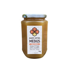 Liepos mėnesio medus 1 kg Liepos mėnesio medus 1 kg