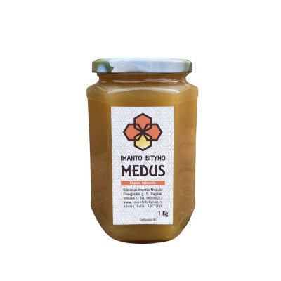 Liepos mėnesio medus 1 kg